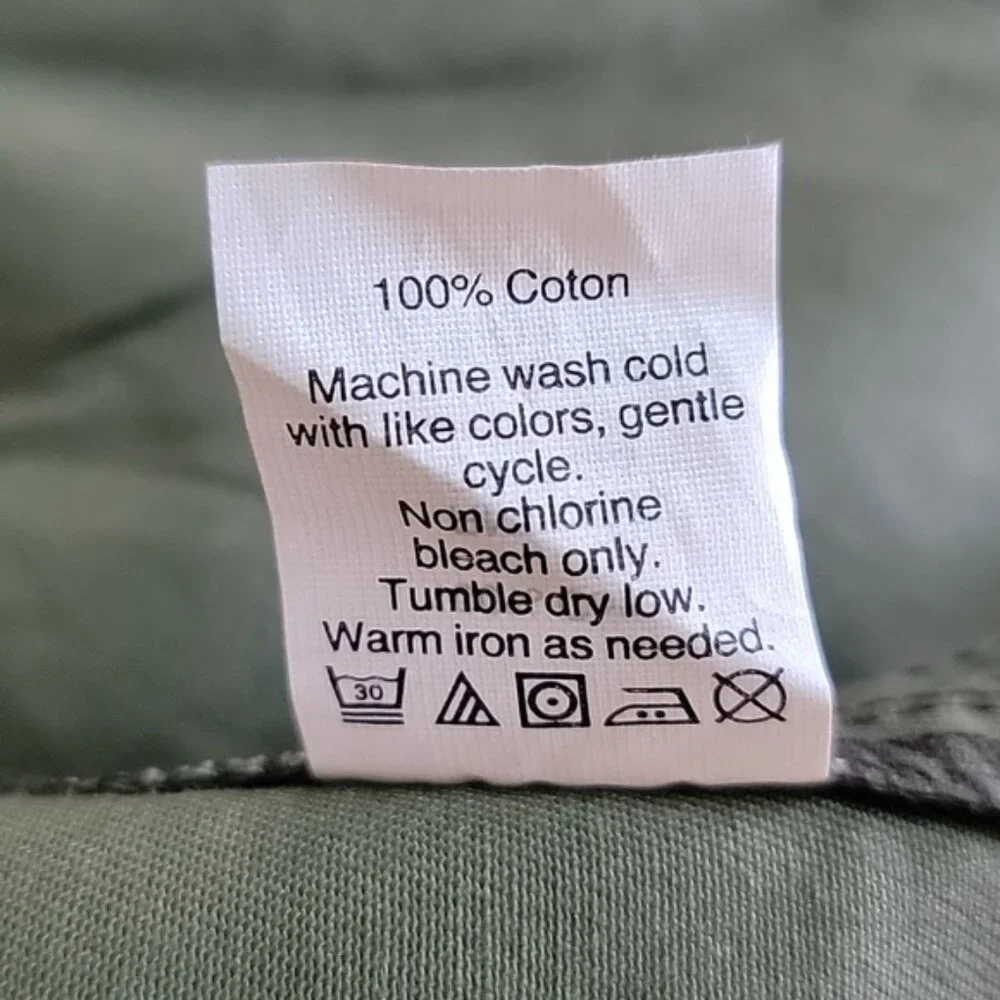 J.CREW Army‎ Green Gold Snap Full Zip Lightweight Field Barn Preppy Jacket XXS